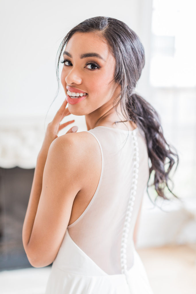 Bridal portraits - natural makeup