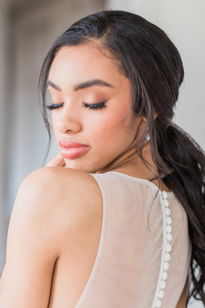 Bridal portraits - airbrush makeup