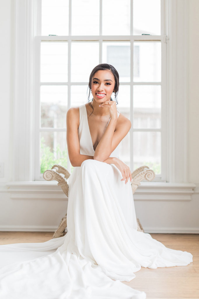 Bridal portraits - simple makeup