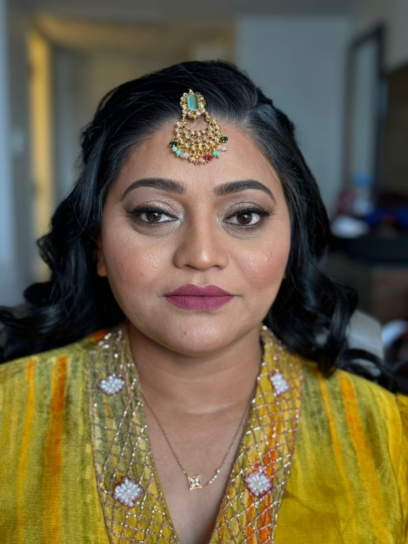 Polished Makeup and Hair